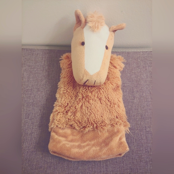 Mon Ami horse hand soft hand puppet plush OS (baby) - Picture 1 of 3
